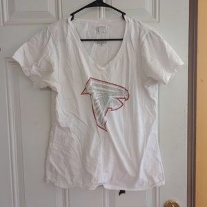 Falcon Football Vneck Tee